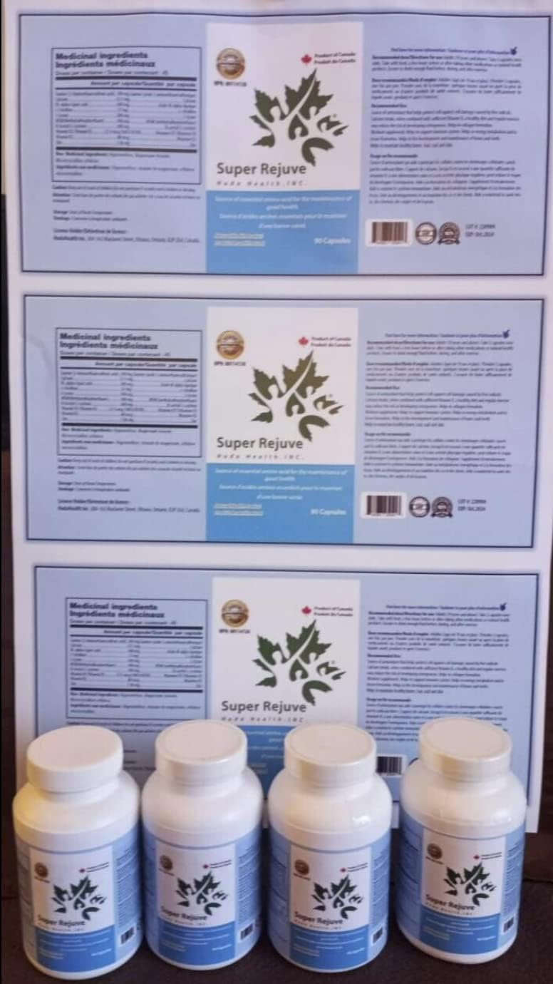 4 oz White and Blue Super Rejuve - Single Count