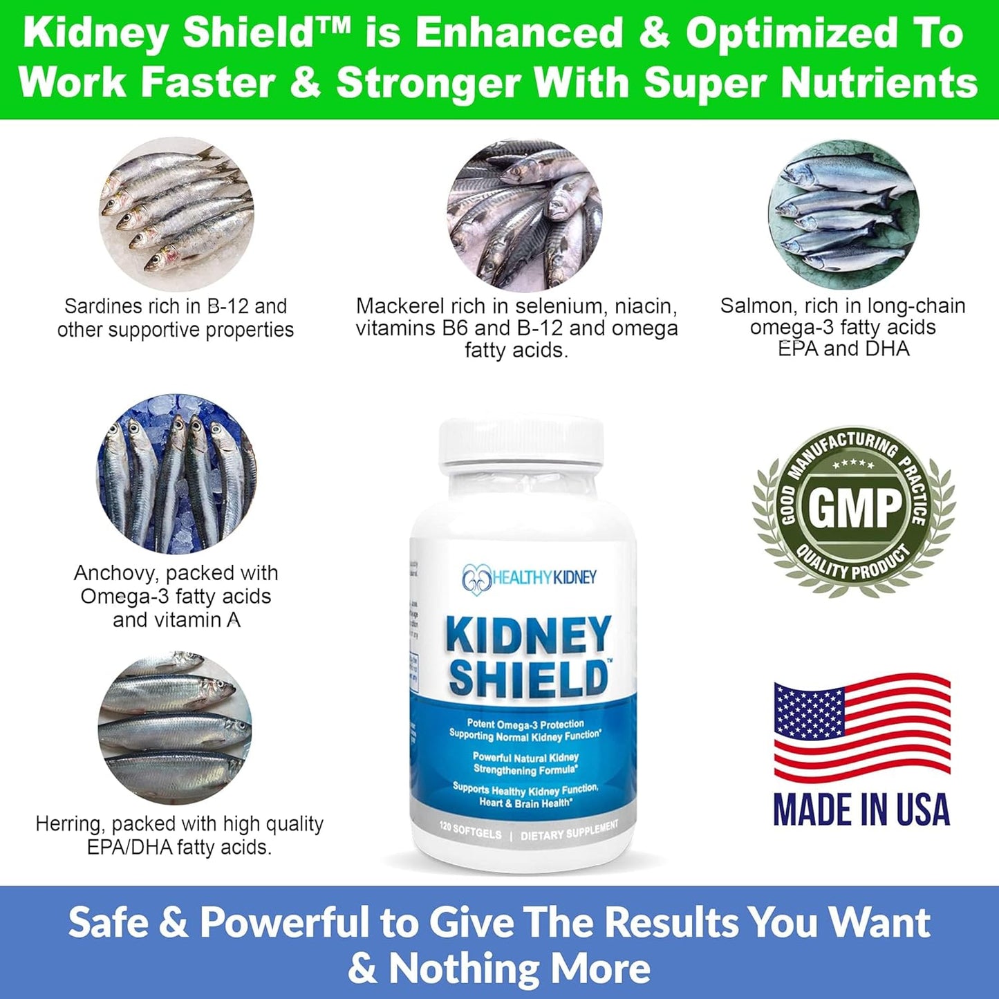 4-Pack Kidney Restore & Shield Bundle - Natural Support for Kidney Cleanse, Detox, Repair - Comprehensive Supplement for Renal Health & Function