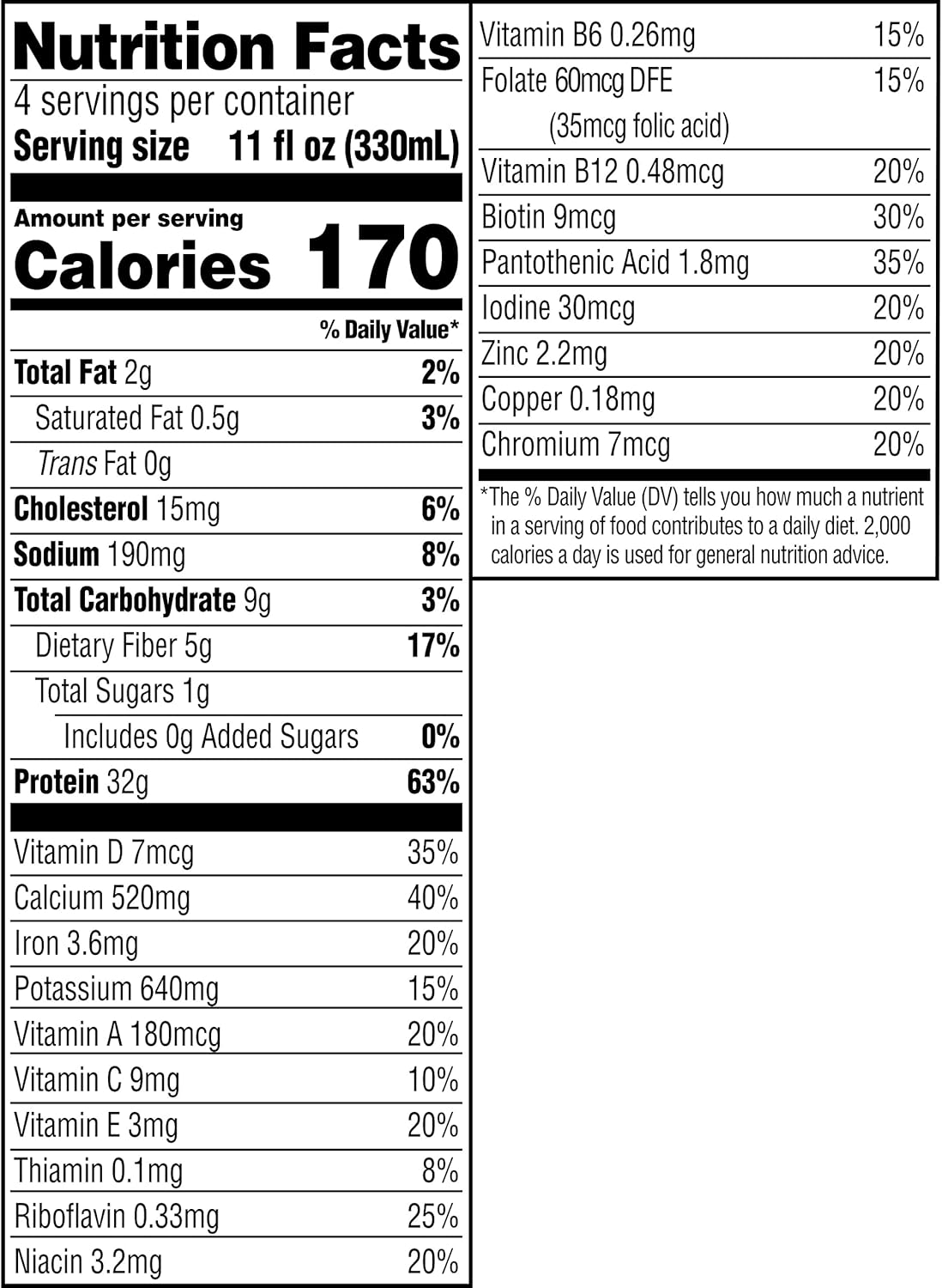 4-Pack Muscle Milk Pro Series Knockout Chocolate Protein Shake