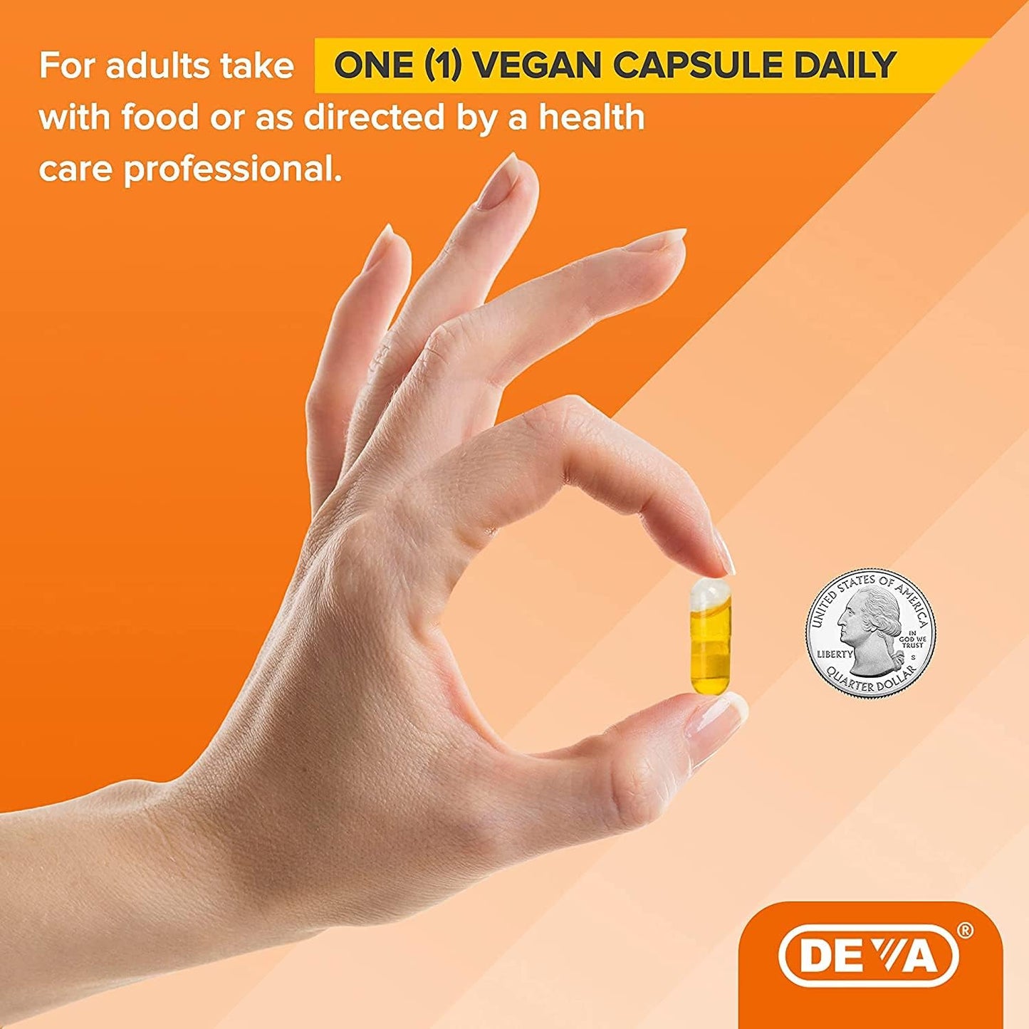 4 Pack of Deva Vegan Vitamins Flax Seed Oil, 500 MG, 90 Vcaps - Vegan Omega-3 Supplement