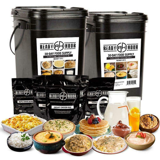 4-Week Emergency Food Supply - 284 Servings - 30 Day Shelf Life