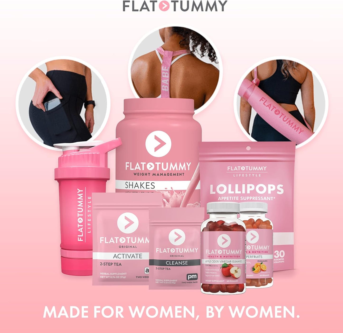 4-Week Flat Tummy Tea Detox Program for Energy Boost & Bloating Reduction - Natural Cleanse with Green Tea, Lemon Balm, Dandelion, Fennel - Digestion Support - 3 Pack