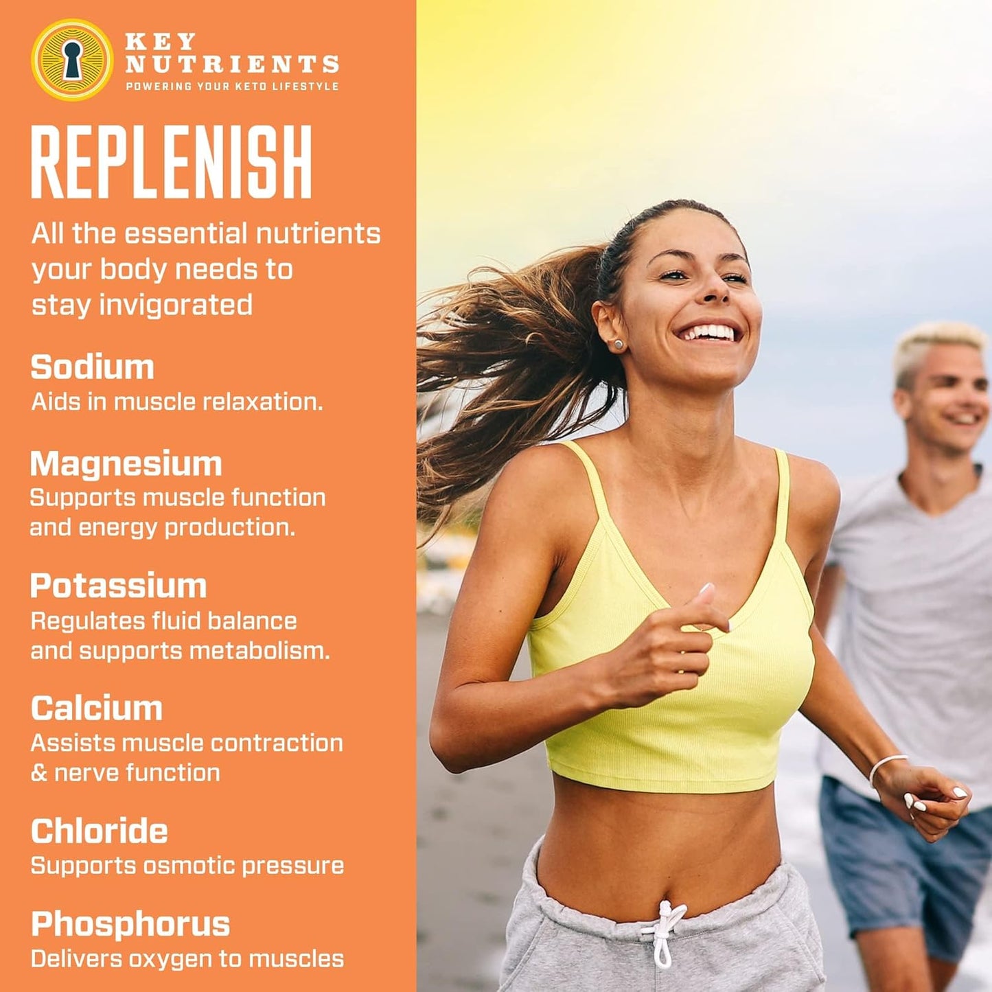 40 Pack Tropical Peach Mango Electrolyte Powder Packets - Key Nutrients Multivitamin Post Workout Recovery Hydration - Sugar-Free, Calorie-Free Travel Powder