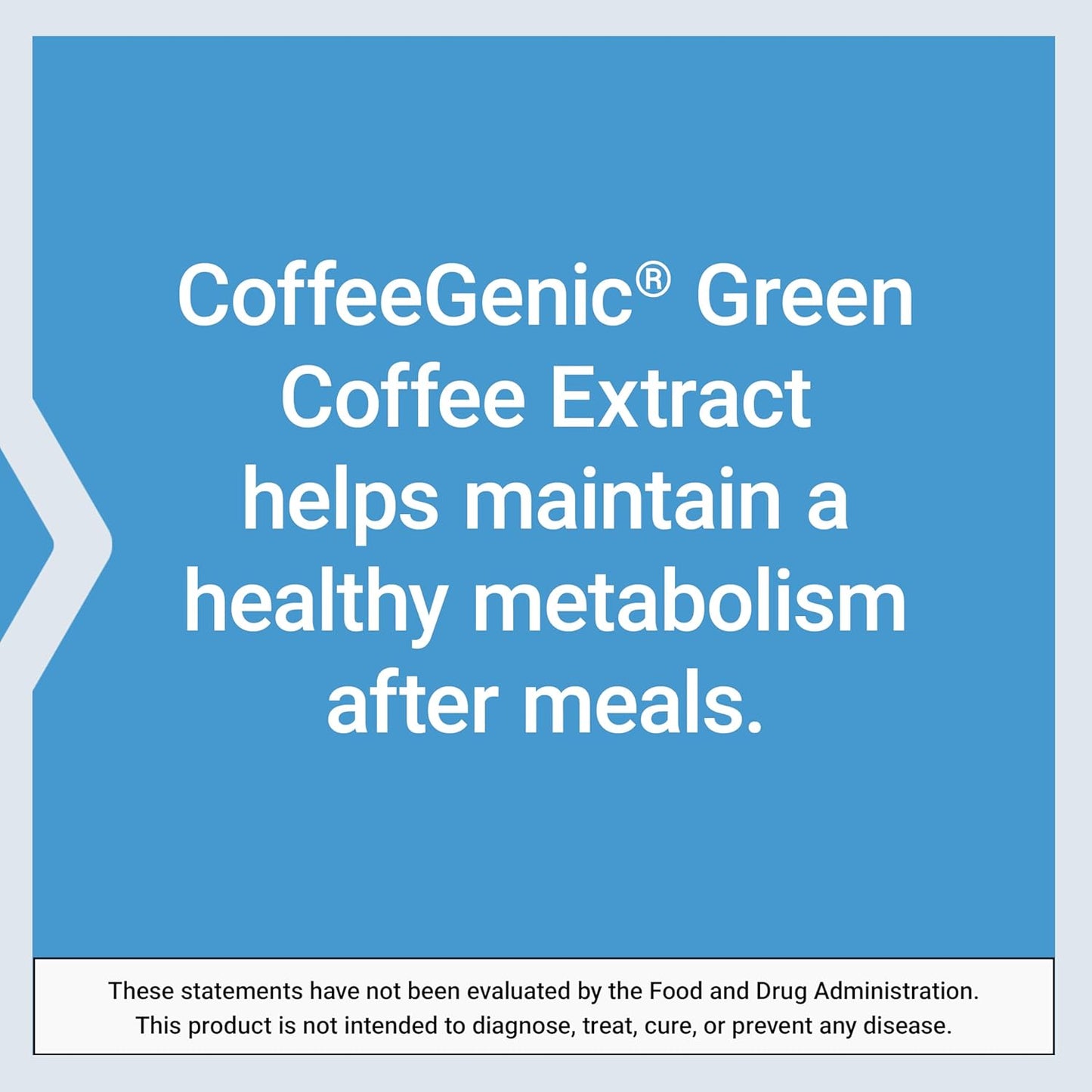 400mg Green Coffee Extract Capsules for After-Meal Metabolism Support - 90 Count, Gluten Free, Non-GMO, Vegetarian - 50% Chlorogenic Acid Standardized