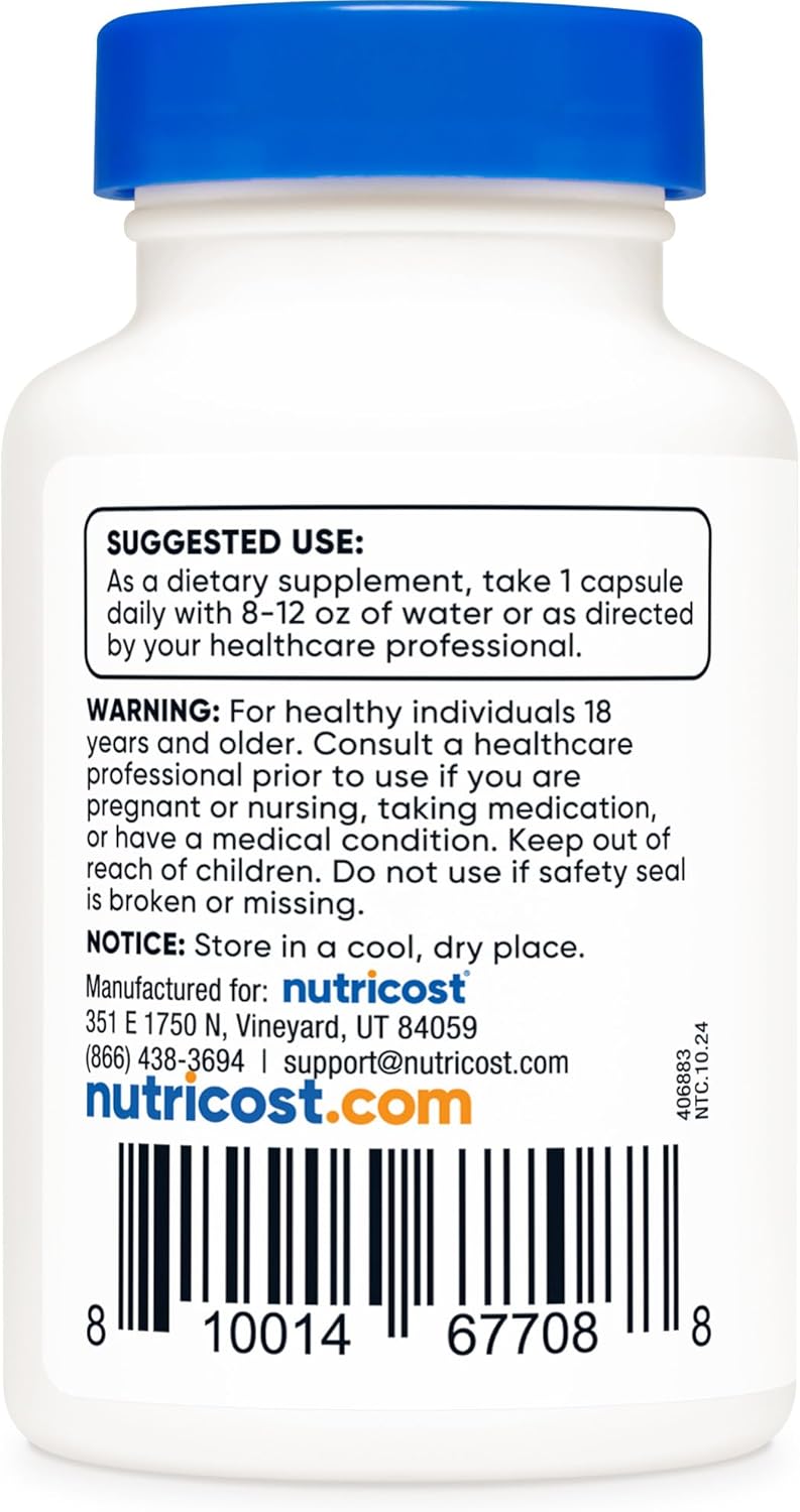 400mg Vitamin B2 (Riboflavin) Capsules - Gluten Free, Non-GMO by Nutricost