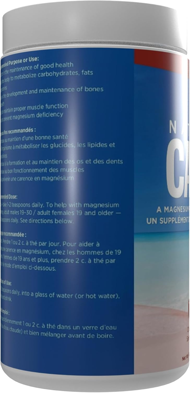 454 GR Natural Vitality Cherry Magnesium Powder Supplement