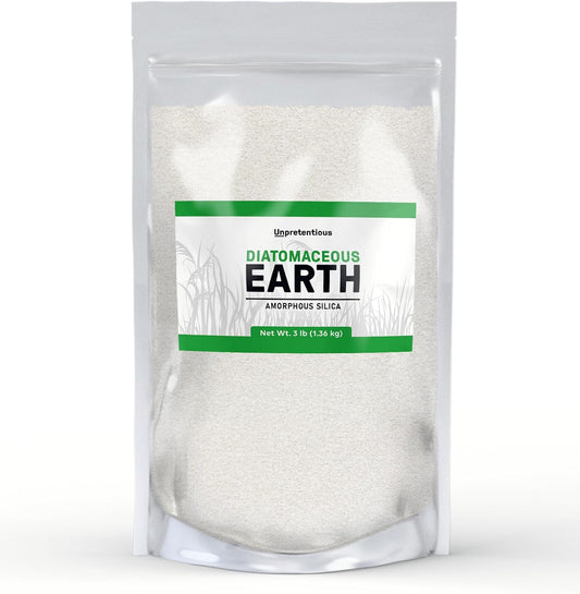 48 Ounce Freshwater Amorphous Silica Diatomaceous Earth for All-Natural Solutions