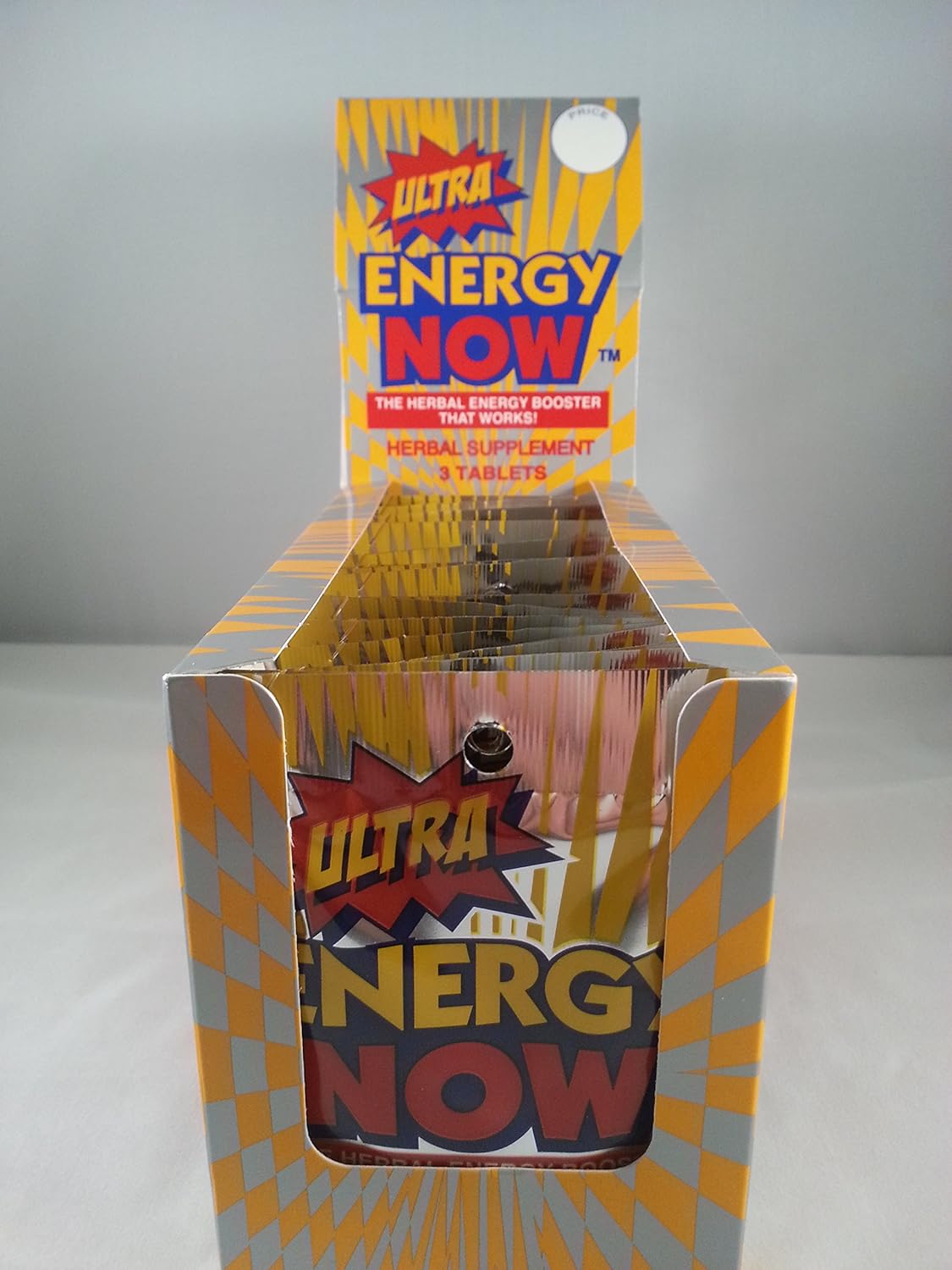 48 Packets of ULTRA ENERGY Tablets - 3 Tablets per Packet
