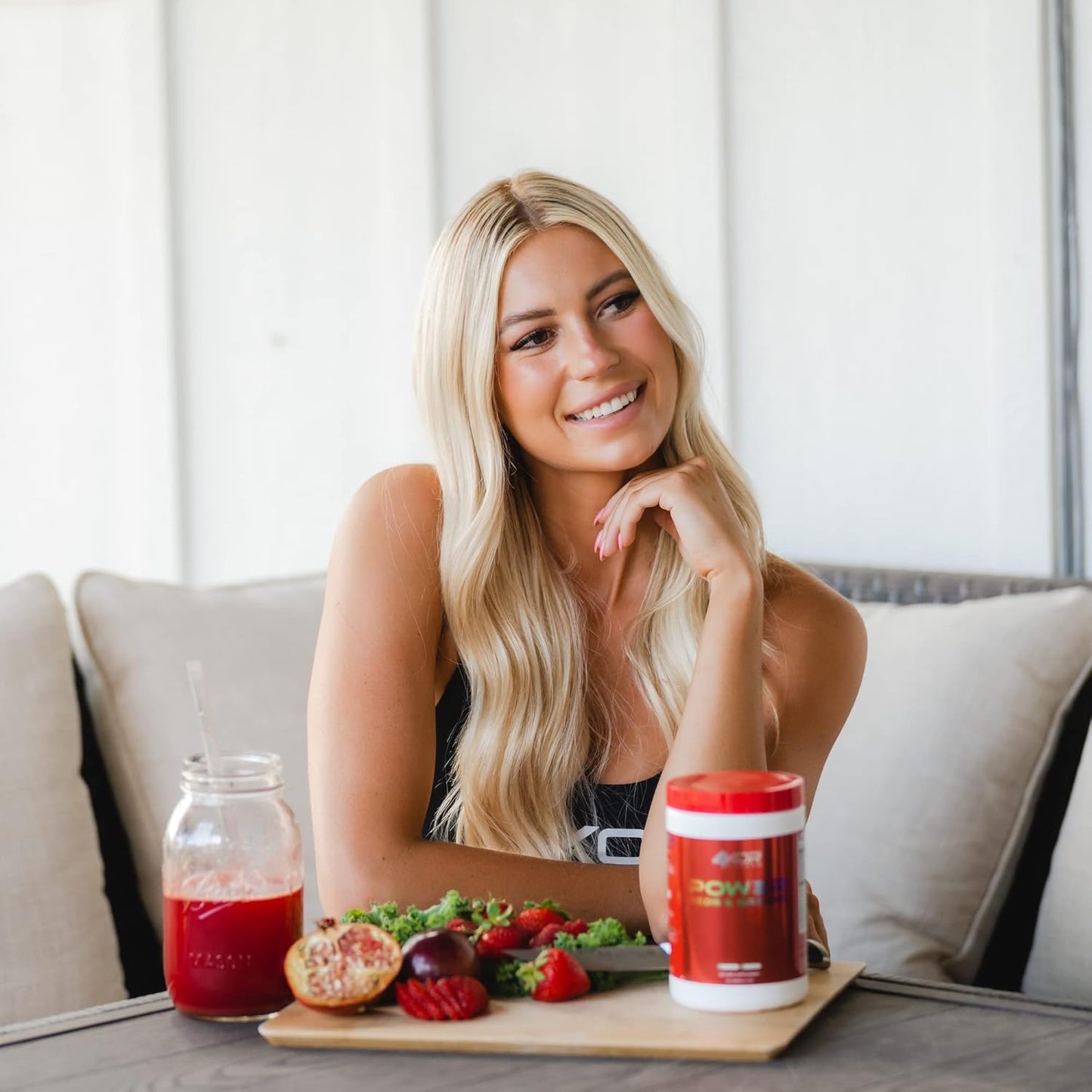 4KOR Fitness Power Reds & Greens: Antioxidant-Rich Superfoods Drink, Gluten-Free, Vegetarian, 30 Servings