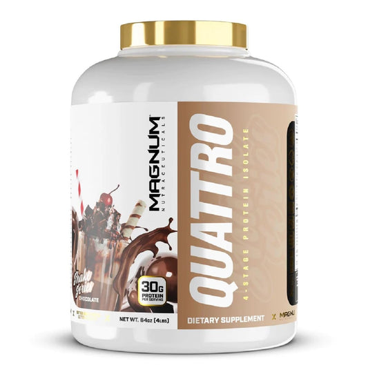 4LB Chocolate Quattro Shake Series - High-Quality Protein Blend for Nutritious Shakes