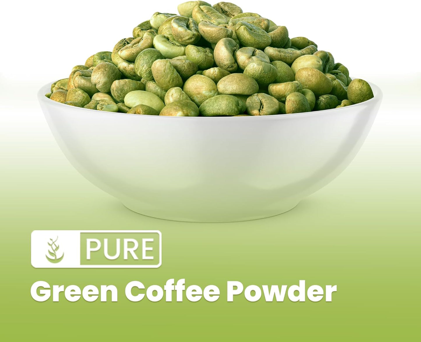 4oz Gluten-Free Green Coffee Bean Extract from Pure Original Unroasted Ingredients
