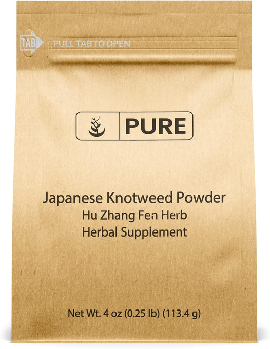 4oz Japanese Knotweed Hu Zhang Supplement - Pure Original Ingredients, Traditional & Gluten-Free