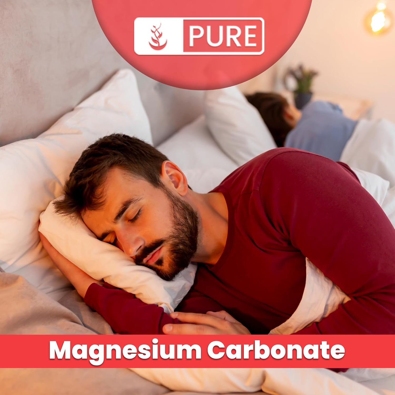 4oz Non-GMO Magnesium Carbonate Supplement with Pure Ingredients for Multiple Uses