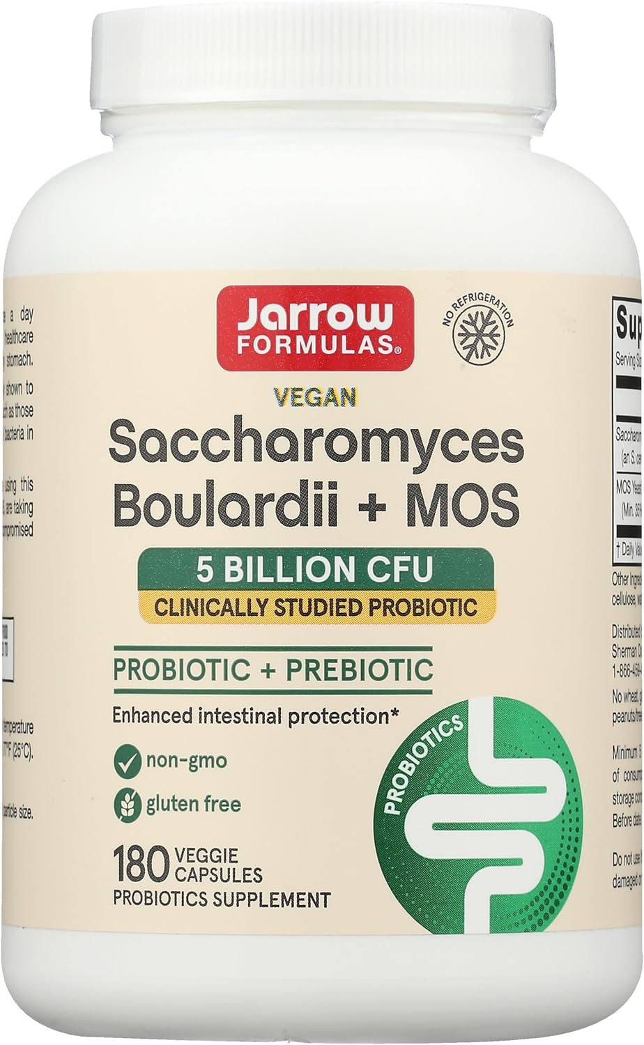 5 Billion CFU Saccharomyces Boulardii Probiotics + MOS for Gut Health & Life Extension Neuro-Mag Magnesium L-threonate for Brain Health and Memory