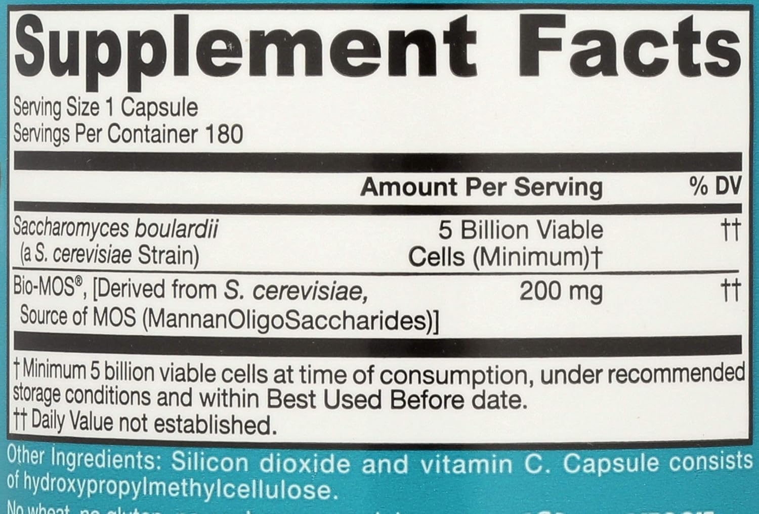 5 Billion CFU Saccharomyces Boulardii Probiotics + MOS for Gut Health & Life Extension Neuro-Mag Magnesium L-threonate for Brain Health and Memory
