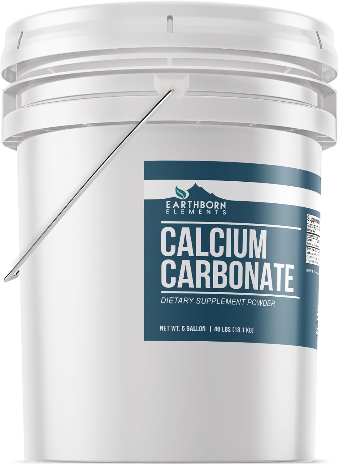 5 Gallon Calcium Carbonate Powder - Natural Limestone Powder for Toothpaste