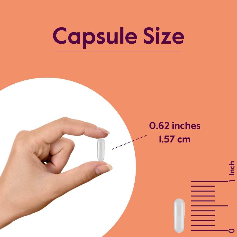 5-HTP 100mg Supplement (120 Capsules) - Pure Formula without Stearates or Flow Agents