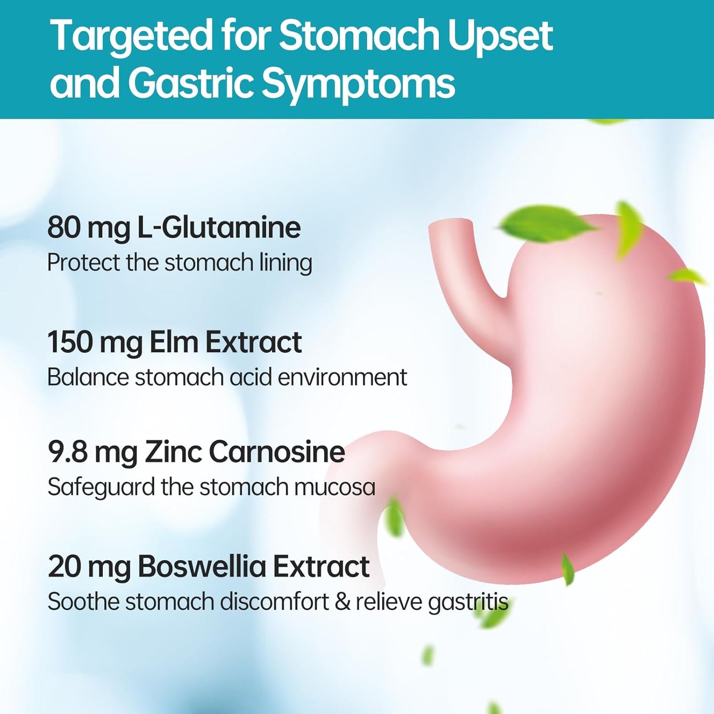 5-in-1 High Potency H. Pylori Treatment Probiotics - Gastritis, Acid Reflux Relief - Pylopass L. Reuteri - No Refrigeration