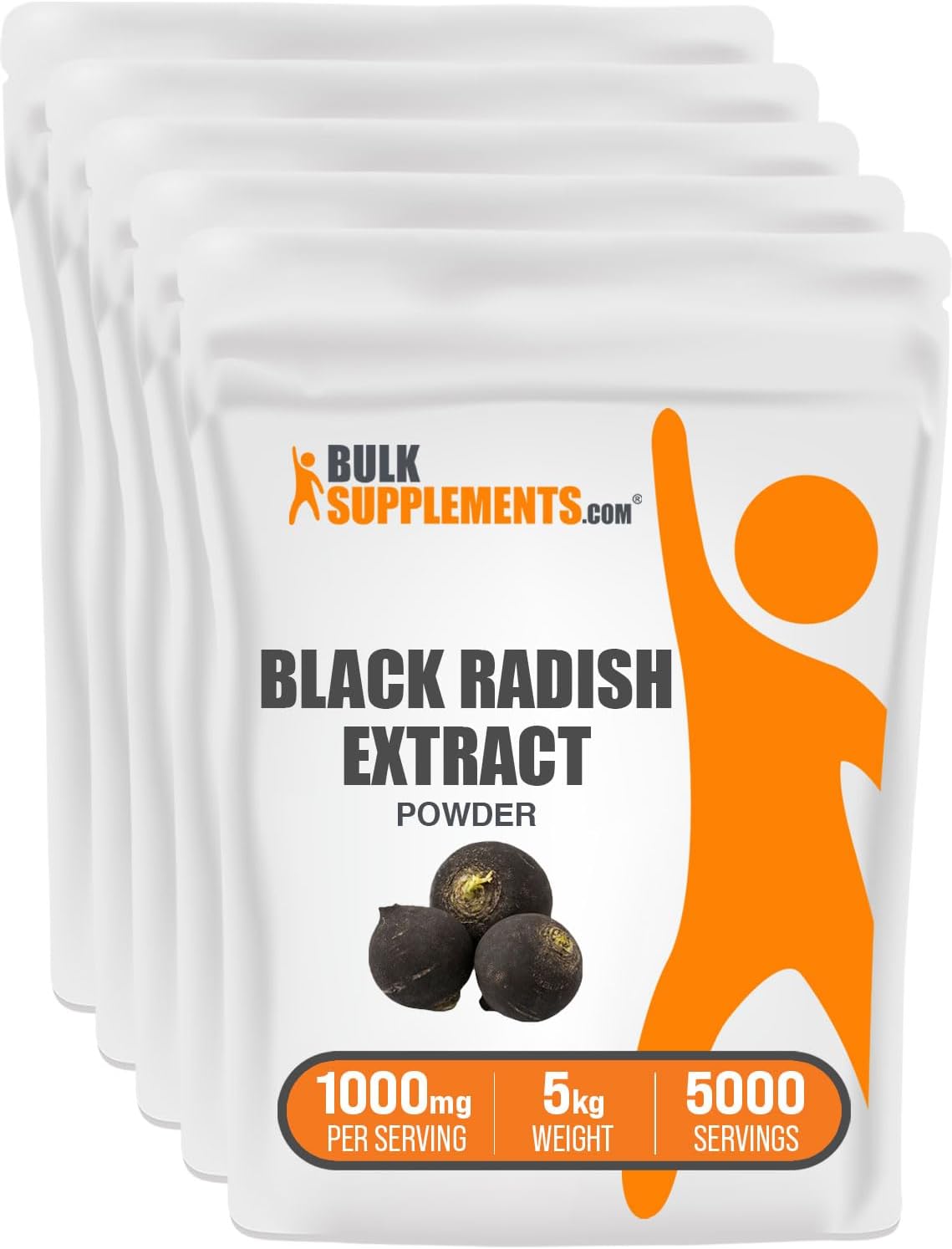 5 kg Bulk Black Radish Extract Powder for Liver and Digestive Health - Spanish Black Radish Liver Support Supplement