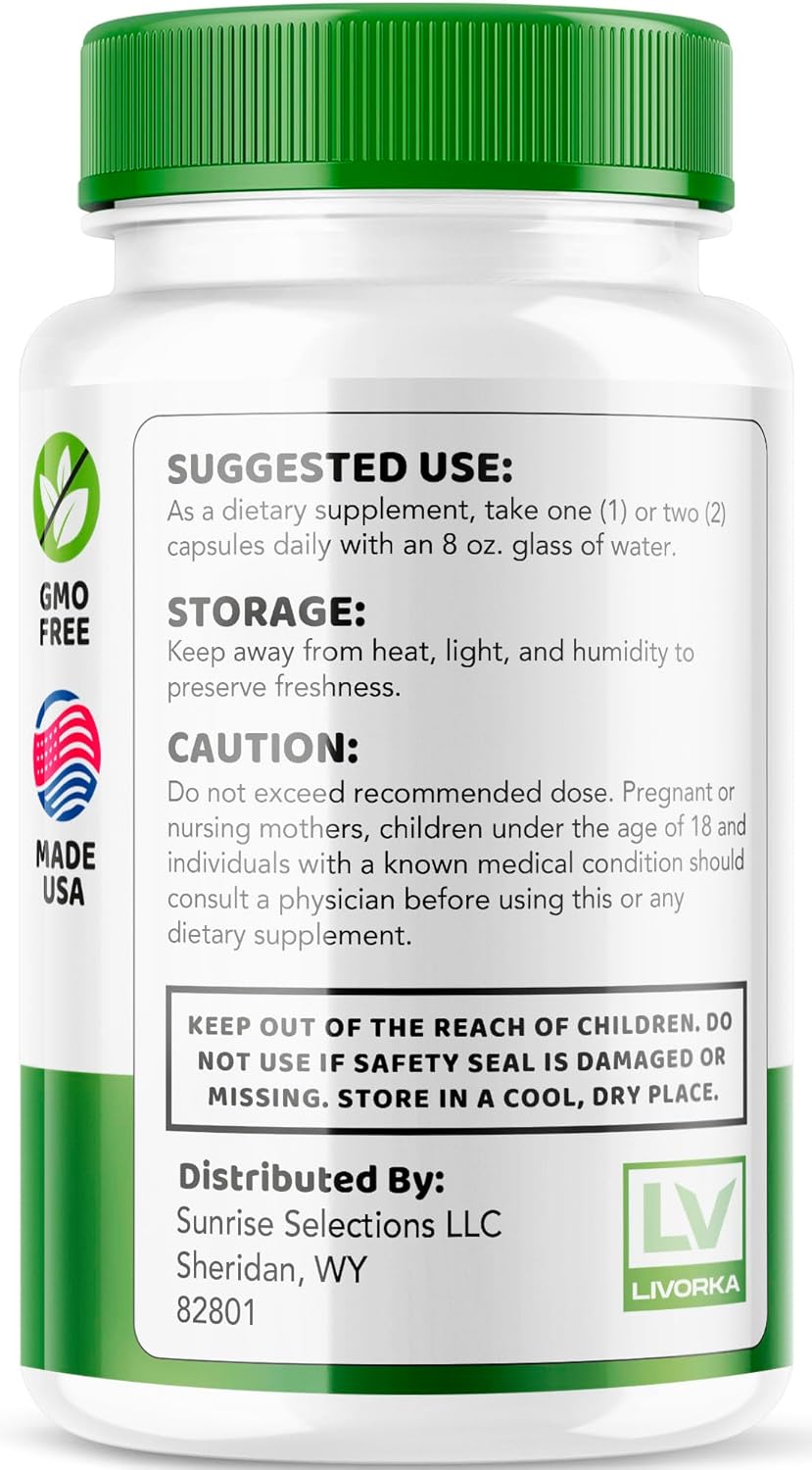 5 Month Supply of LIVORKA EroBoost Supplement for Men - Official Ero Boost Pills with Advanced Formula - 300 Capsules