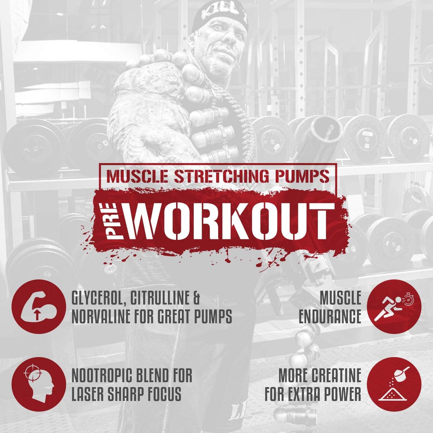 5% Nutrition Rich Piana Reloaded Pre-Workout Supplement for High Energy, Focus, and Endurance - Citrulline, Creatine, and More (Maui Twist)