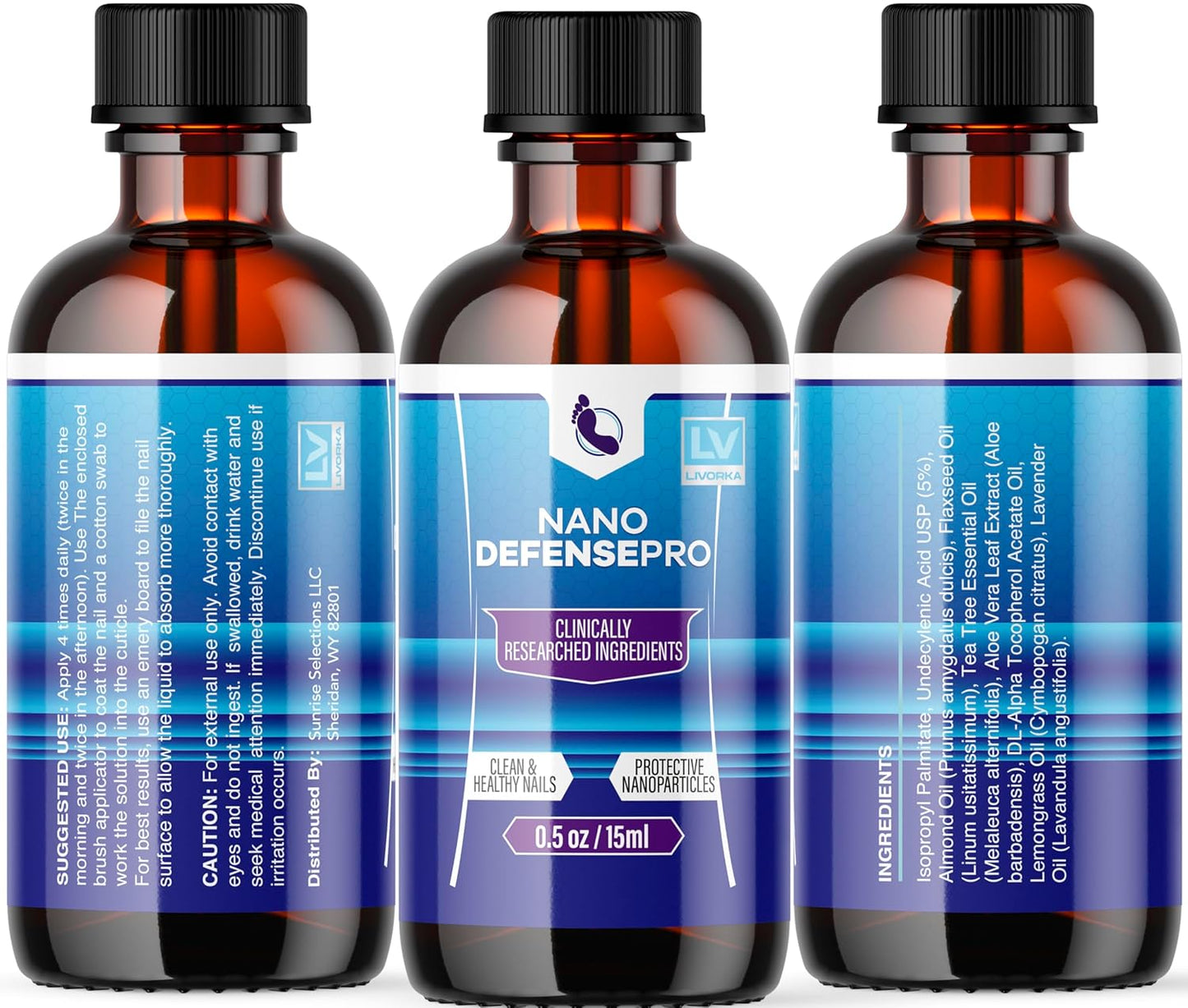 5-Pack Nano Defense Pro Drops: Long-lasting Solution for 150 Days