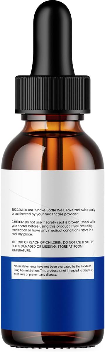 5 Pack of Indelo Amiclear Liquid Drops - Grape Seed Extract - Extra Strength Dietary Supplement Drops - 300 ML Each