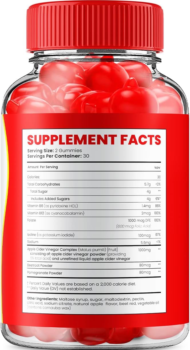 5-Pack of Pump Burn Keto ACV Gummies for Weight Management - Advanced 1000mg Formula with B12 - Reviews