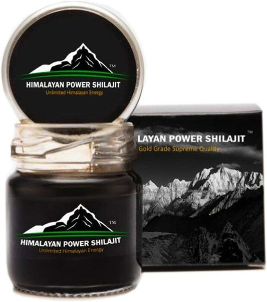 50 Grams of Gold Grade Pure Himalayan Shilajit Resin with Fulvic Acid & 85+ Trace Minerals - Energy & Immune Support