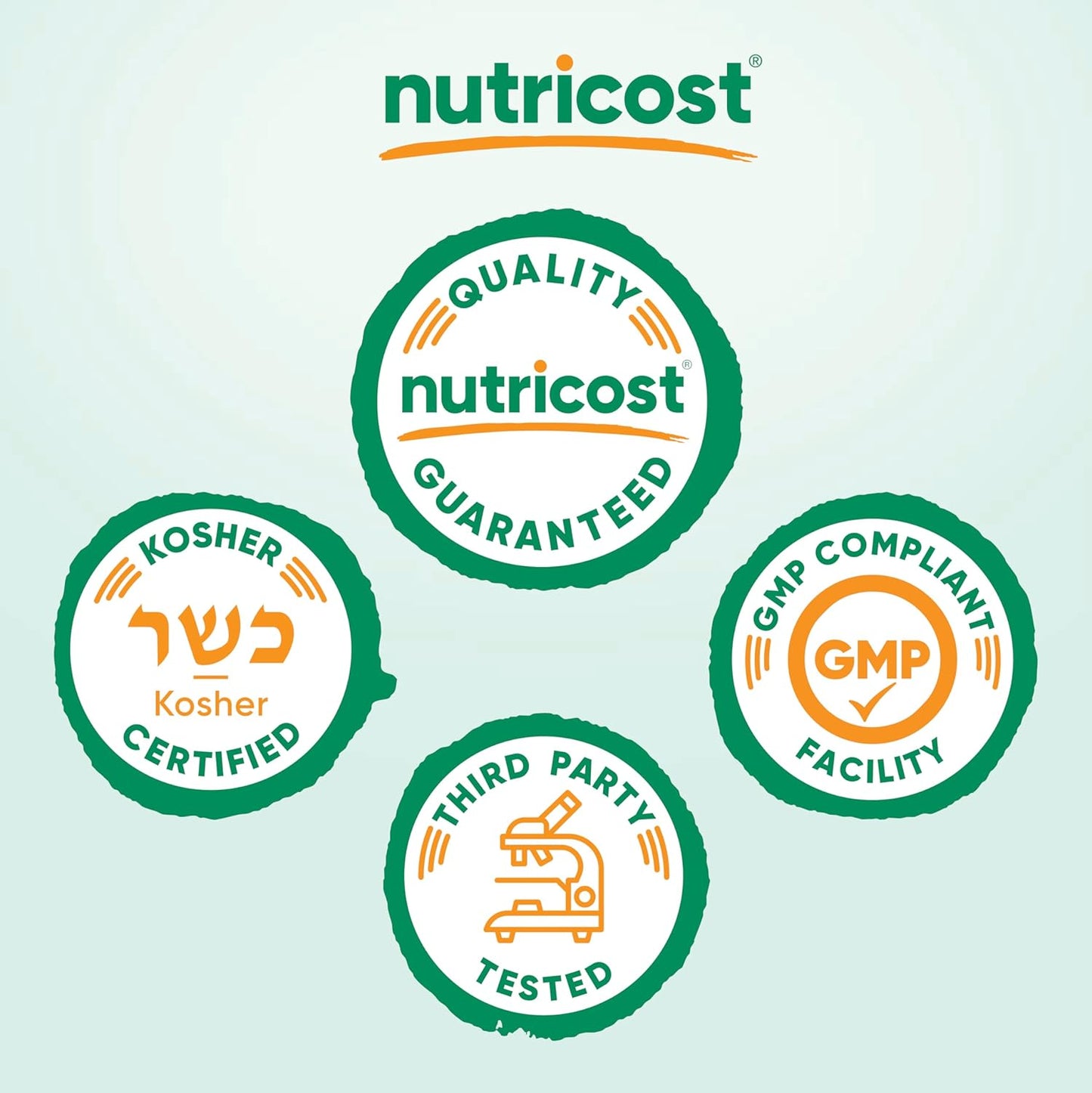 500 Clear Size 1 Vegan Empty Plant-Based Capsules - Nutricost Kosher, Halal, Non-GMO, Soy and Gluten Free