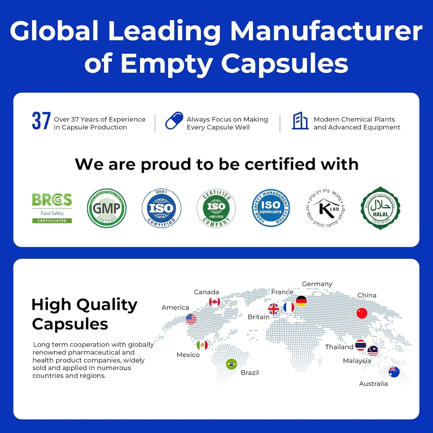 500 Count Size 0 Vegan Capsules for DIY Vegetable Capsule Filling with Micro Lab Spoons