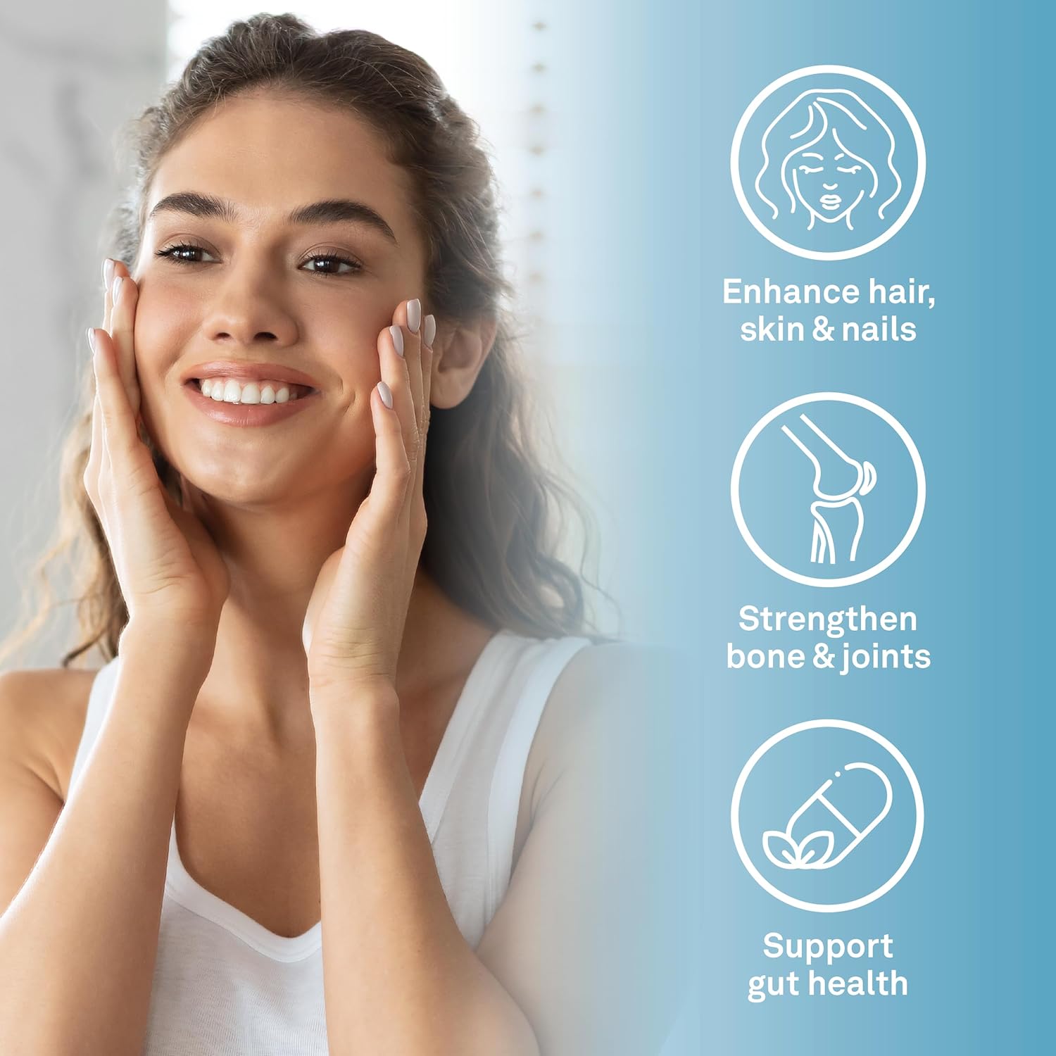 500 GR ORGANIKA Enhanced Collagen Powder for Skin, Hair & Nails Support