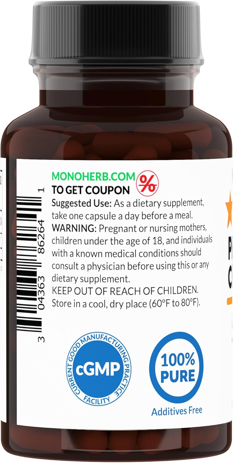 500 mg MONOHERB Phytoceramides - 90 Vegetarian Capsules for Skin Hydration