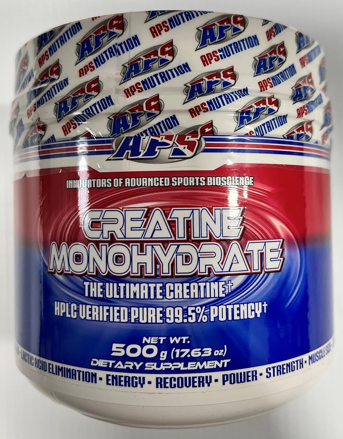 500g APS Nutrition Creatine Monohydrate Supplement for Muscle Growth and Strength Boost