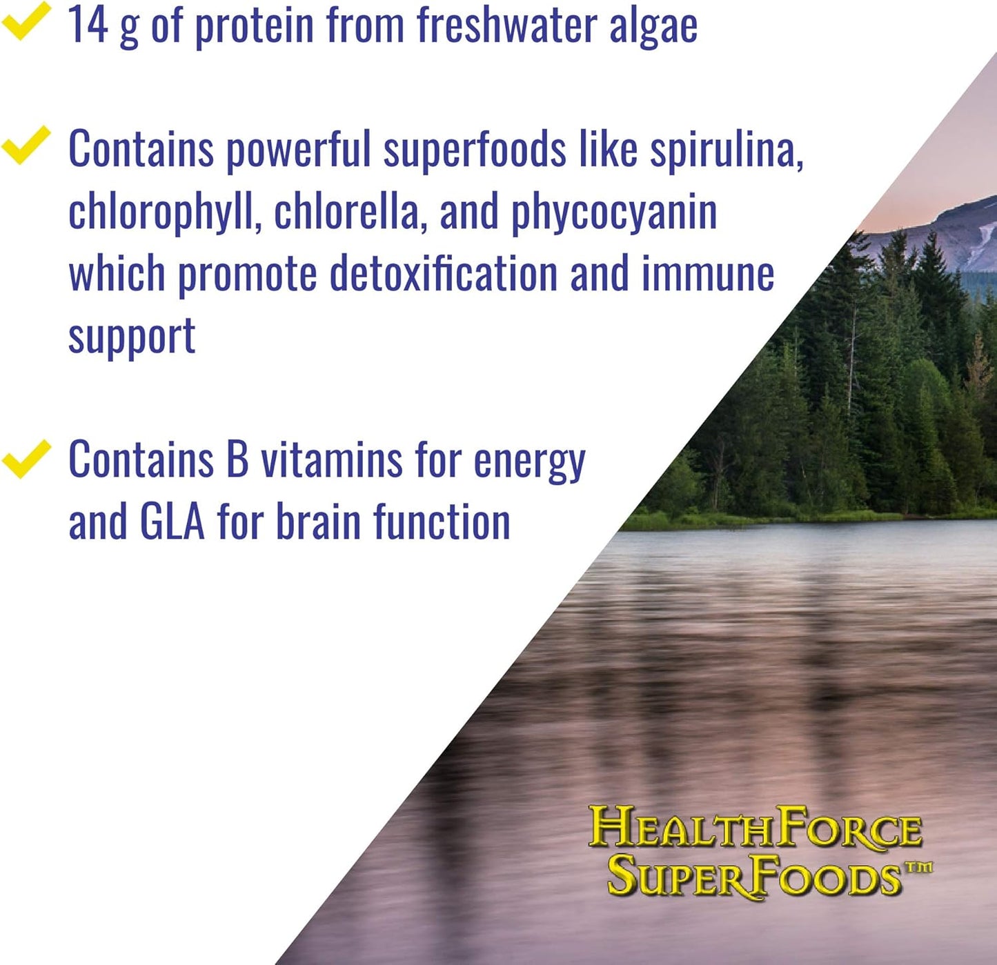 500g HealthForce Superfoods Green Protein Alchemy Powder - Organic Superfood Blend for Health