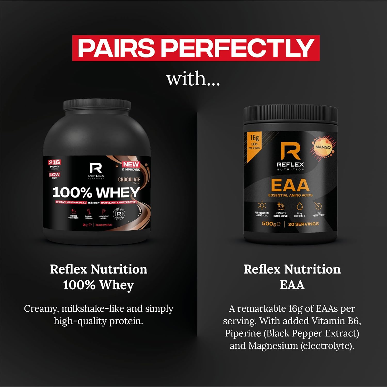 500g Reflex Creapure Creatine Powder by Reflex Nutrition