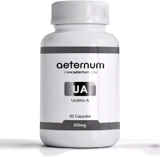500mg Aeternum Urolithin A (UA) Capsules - 60 Capsules - Antioxidant Supplement