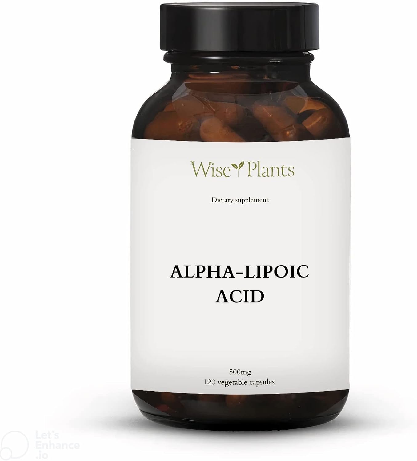 500mg Alpha-Lipoic Acid Supplement - Non-GMO - 120 Servings for 4 Months - Boost Energy and Support Mitochondria