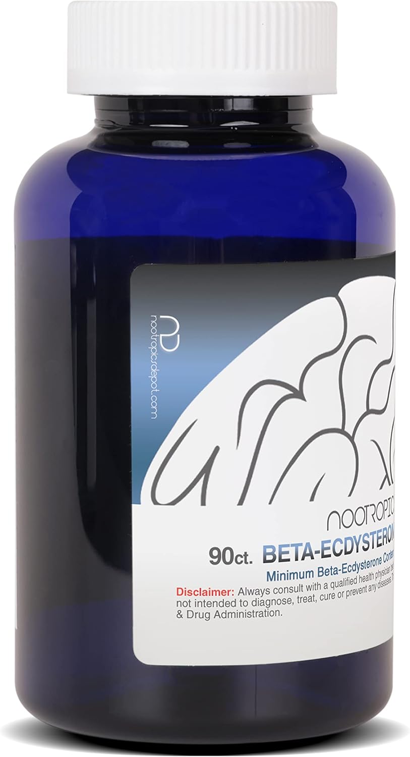 500mg Beta Ecdysterone/20-Hydroxyecdysone Tablets | Cyanotis Arachnoidea Extract | Phytoecdysteroid | 90 Count