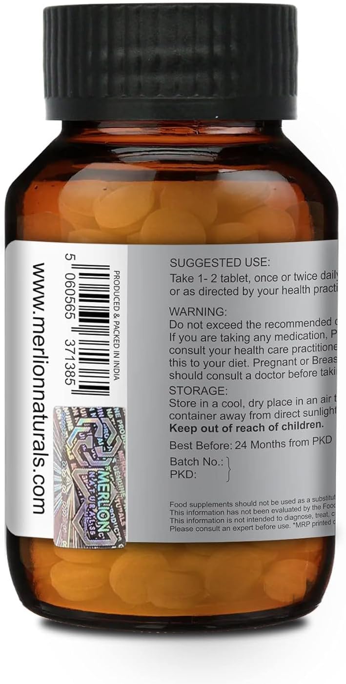 500mg Cissus Quadrangularis Tablets - Pack of 120 - Natural Hadjod Supplement