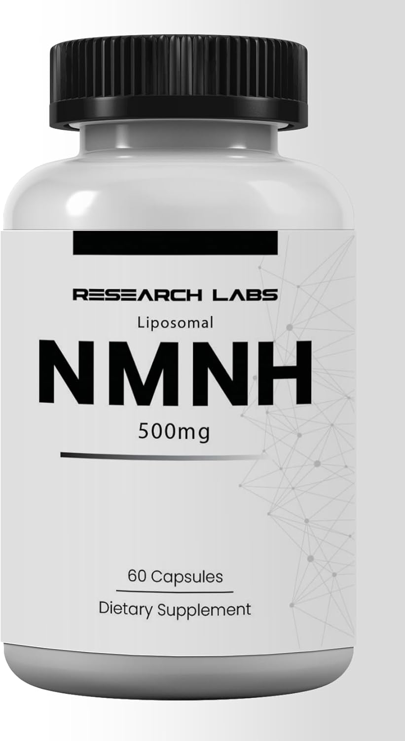 500mg Liposomal NMNH (NMN Supplement Alternative) | 60 Capsules - Dihydronicotinamide Mononucleotide (NAD Supplement) to Increase NAD+ for Anti Aging