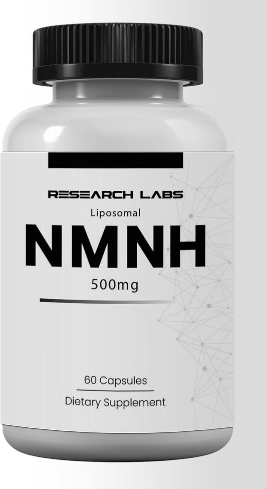 500mg Liposomal NMNH (NMN Supplement Alternative) | 60 Capsules - Dihydronicotinamide Mononucleotide (NAD Supplement) to Increase NAD+ for Anti Aging