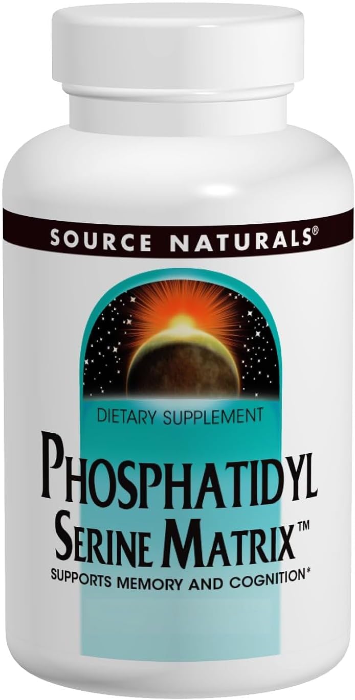 500mg Phosphatidyl Serine Matrix Softgels by Source Naturals - 60 Count