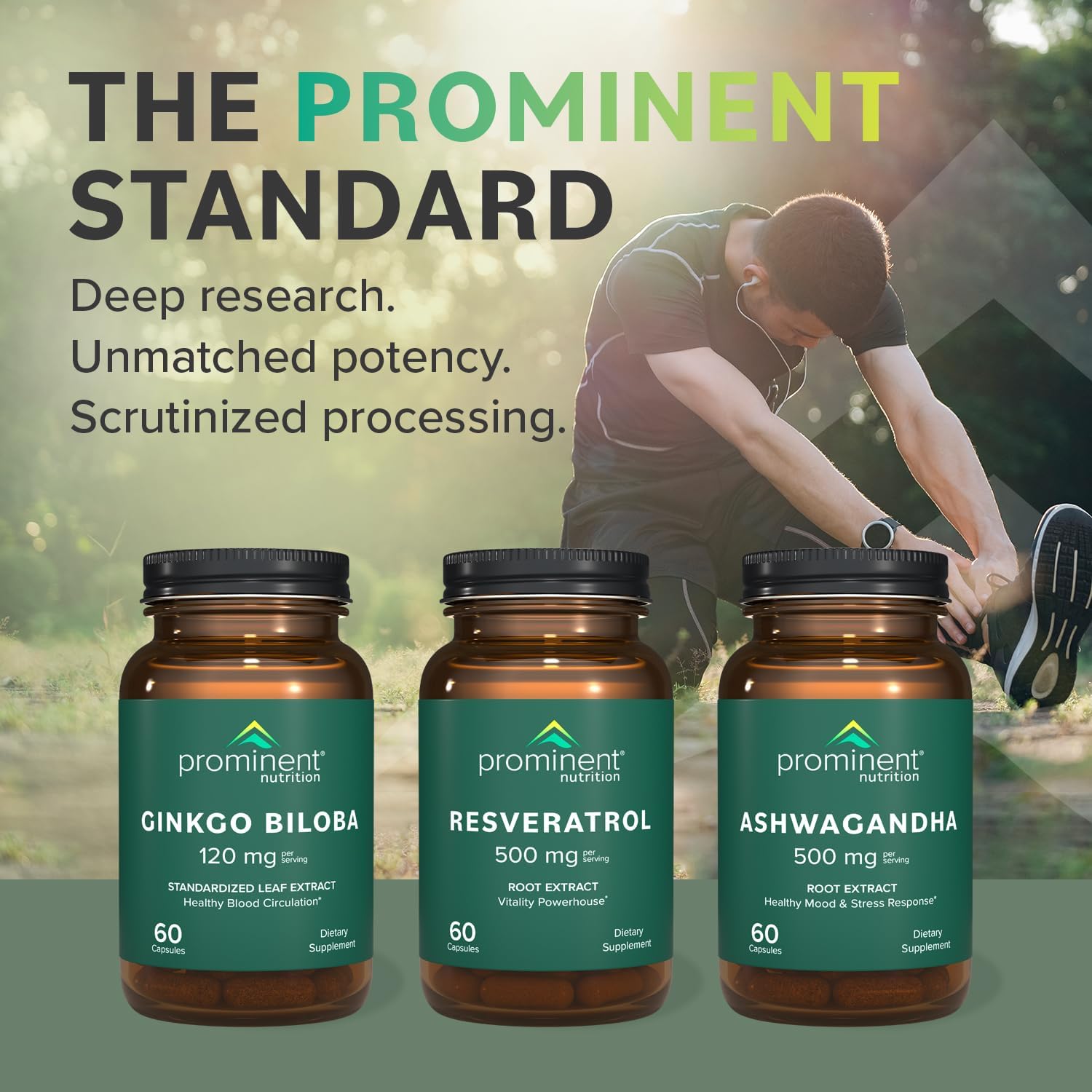 500mg Resveratrol Supplement for Anti-Aging & Immune Support - 30 Day Supply, 98% Pure Trans-Resveratrol