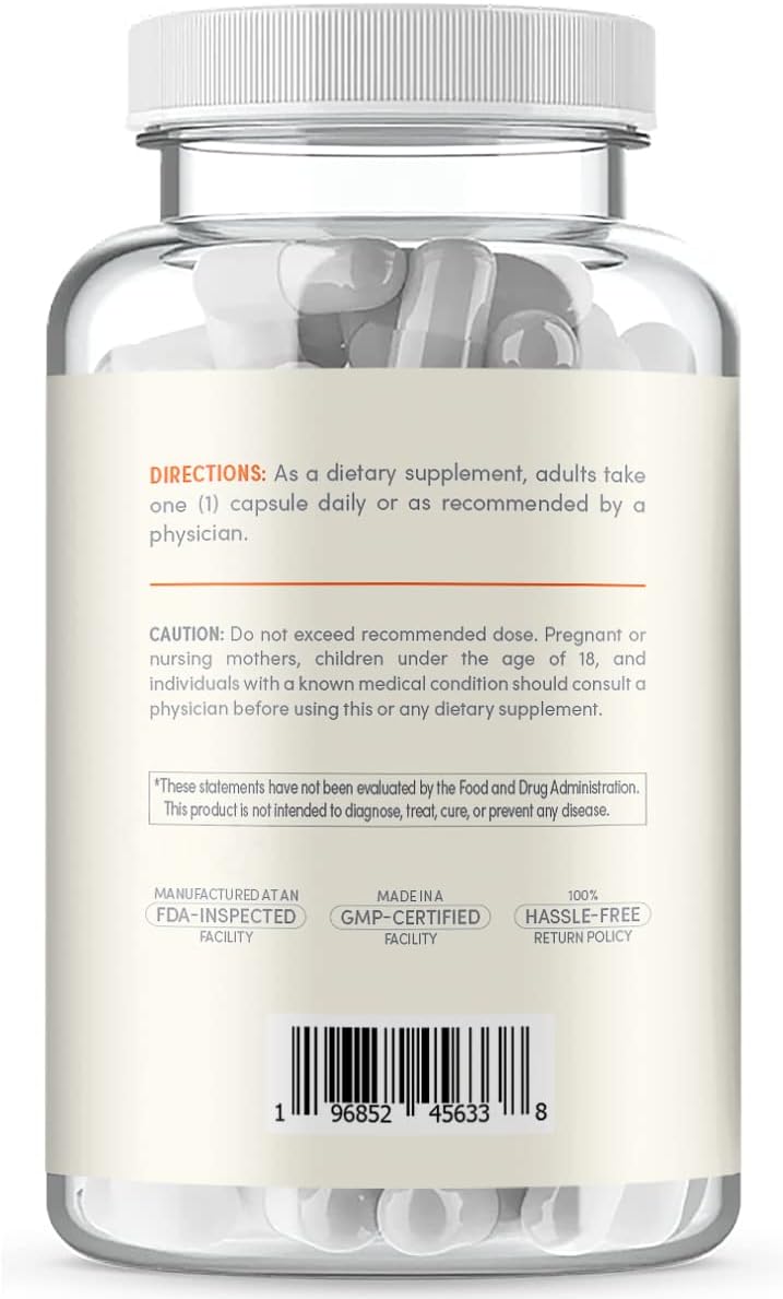 500mg SAM-e (S-Adenosyl Methionine) Supplement - 90 Capsules by ClearFormulas