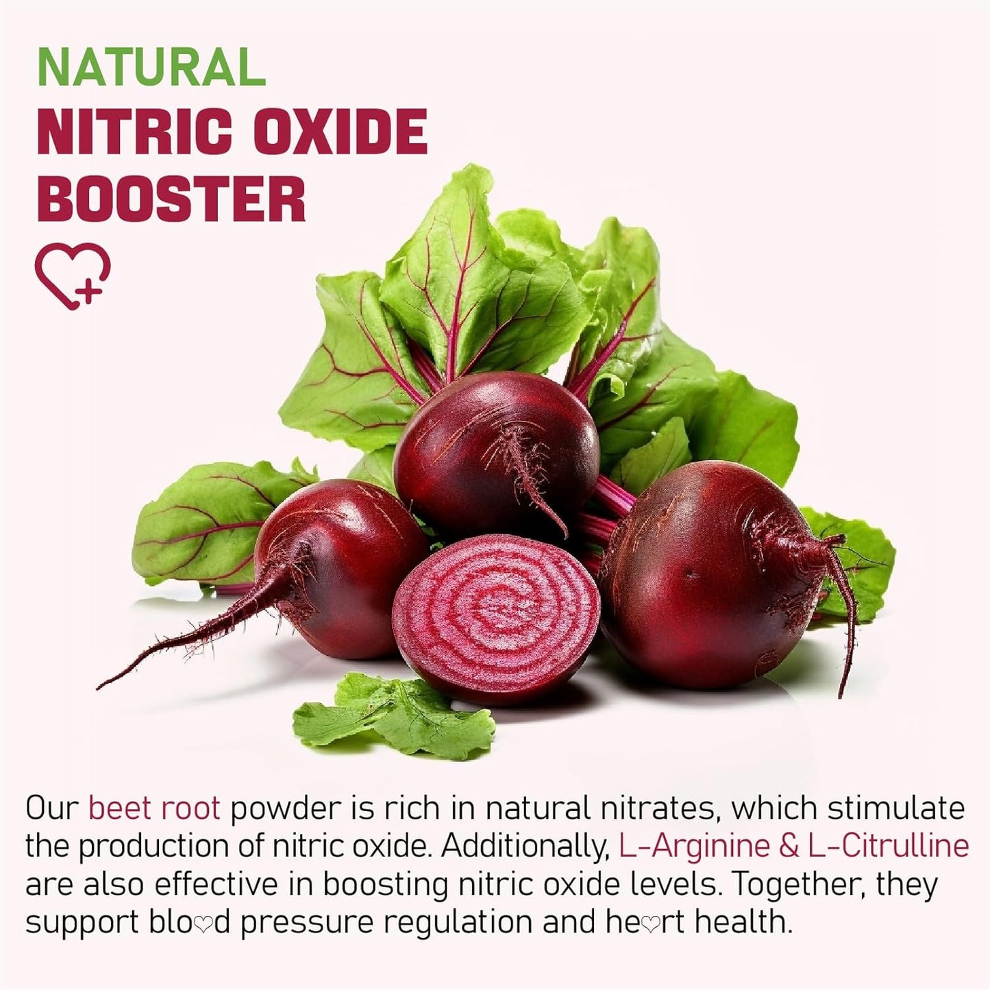 500mg Superbeet Beet Root Gummies with CoQ10, Grape Seed, Vitamin C - Antioxidant & Energy Support for Men & Women - Sugar Free Supplement