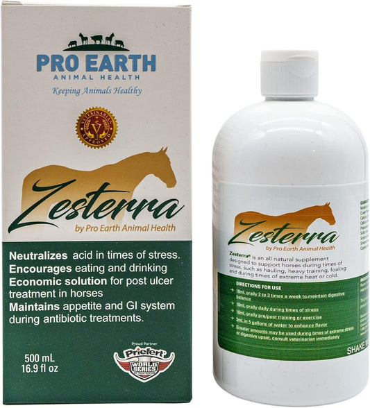500ml Pro Earth Animal Health Zesterra: Natural Solution for Livestock Gut Health