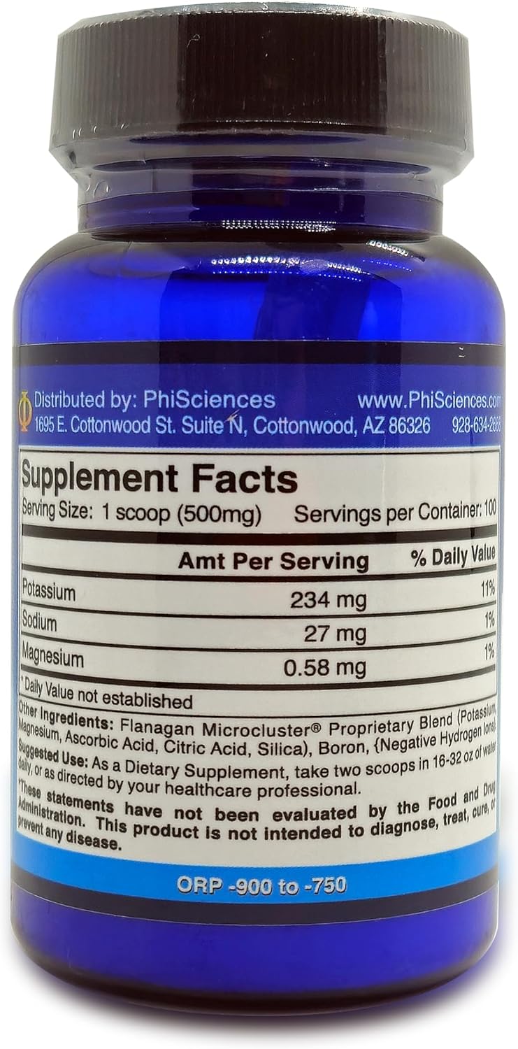 50gm Phi Sciences Mega Hydrate Powder by Patrick Flanagan - Ultimate Hydration Support Supplement