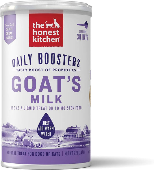5.2 Ounces Honest Kitchen Instant Goat's Milk with Probiotics for Dogs and Cats