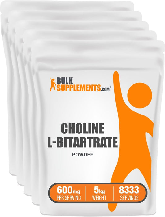 5kg Bulk Choline L-Bitartrate Powder for Cognitive and Liver Support